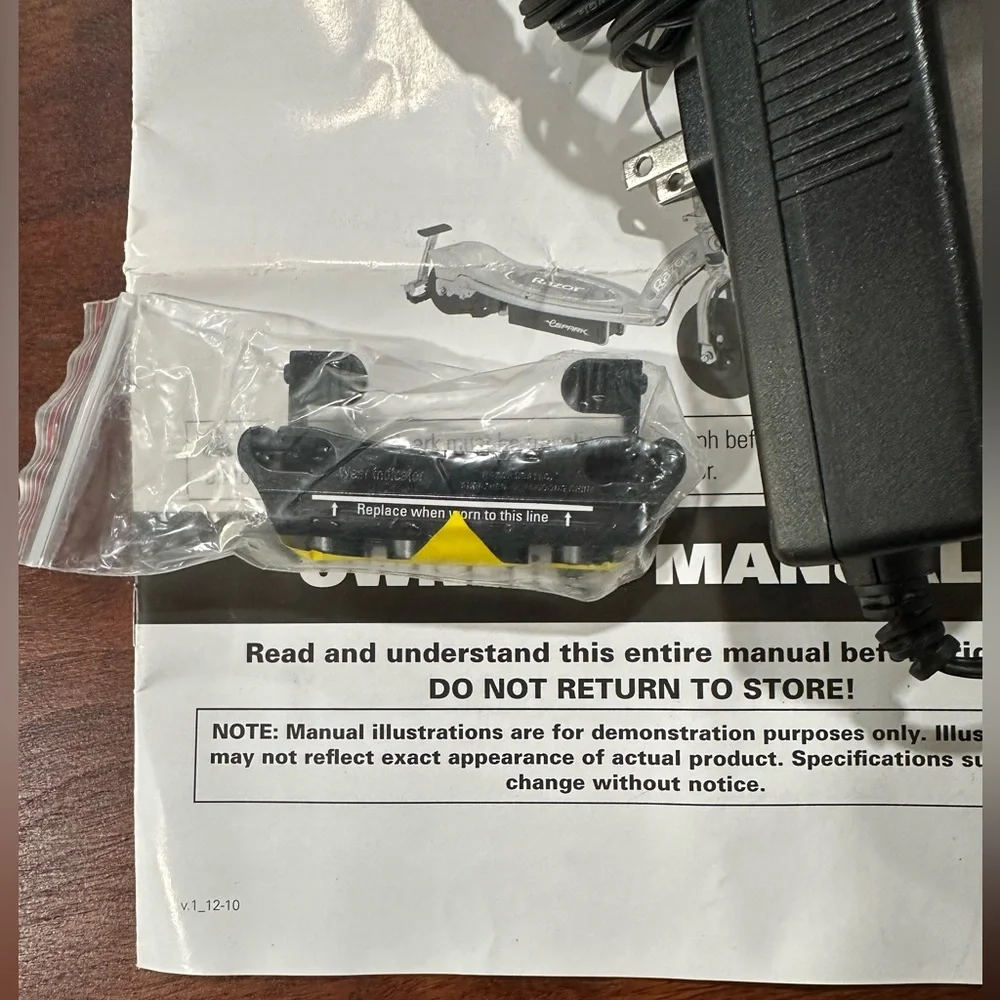 QILI POWER Model QL-09009-B2400600H Razor Charger & Spark Scooter Cartri